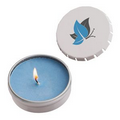 Silver Ocean Mist Snap-Top Tin Soy Candle